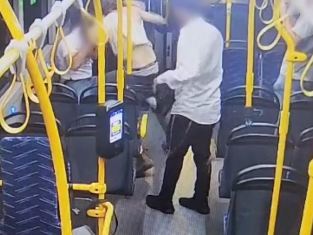 אלימות באוטובוס. דוברות המשטרה