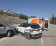זה רק נראה גרוע: ארבעה נפצעו בתאונה סמוך למנהרת הארזים