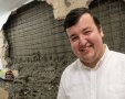 איציק ז"ל על רקע הקיר שקרס | כבאות והצלה (עיבוד: ירושלים החרדית)