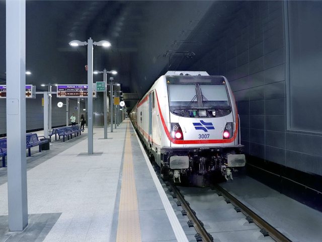 תחנת הרכבת יצחק נבון. צילום: רכבת ישראל