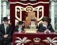 הגאב"ד וראש הישיבה האשכנזיים בשיעור מרן הספרדי