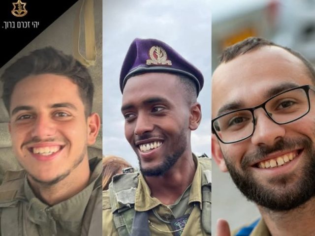 שלושת הלוחמים שנפלו בקרב הי״ד