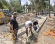עבודות ההקמה למתחם הספורט | מינהל קהילתי הר נוף