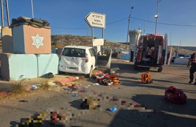 זירת הפיגוע | איחוד הצלה