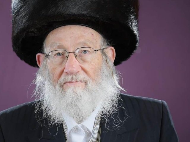 בעלה זצ"ל. באדיבות המצלם