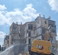 הבנין הותיק נהרס | מקור: ישראל כהן