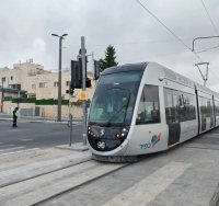הרצת הרכבת הקלה בקו החדש | תחבורה לירושלים