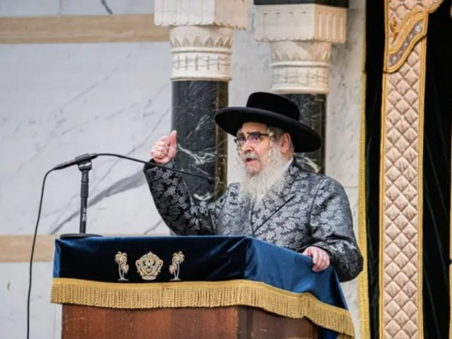 האדמור מסאטמר | צילום: שוקי לרר