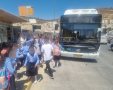 עומס בתחנות בעקבות ביטול ההסעות | הורים בגבעת זאב