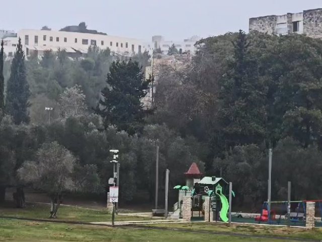 גשם בירושלים. צילום: ירושלמים אונליין