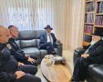 פגישת בכירי המשטרה עם הרב יוסף ויו"ר ש"ס | צילום: סיעת ש"ס