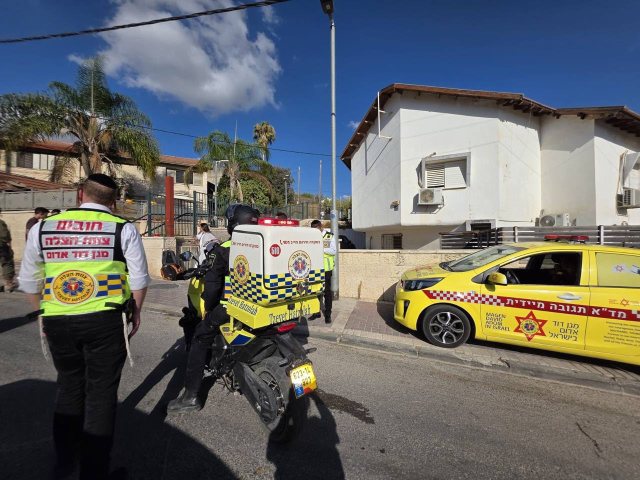 זירת האירוע הקשה בבית שמש | צוות הצלה