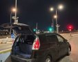 הרכב שפרץ את המחסום | דוברות המשטרה