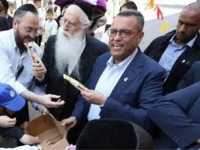 ליאון באירוע 'עולים לירושלים' תשפ"ג. צילום: דוברות העירייה