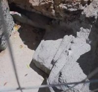 אבני הגזית בחפירות | צילום: יצחק כרמלי
